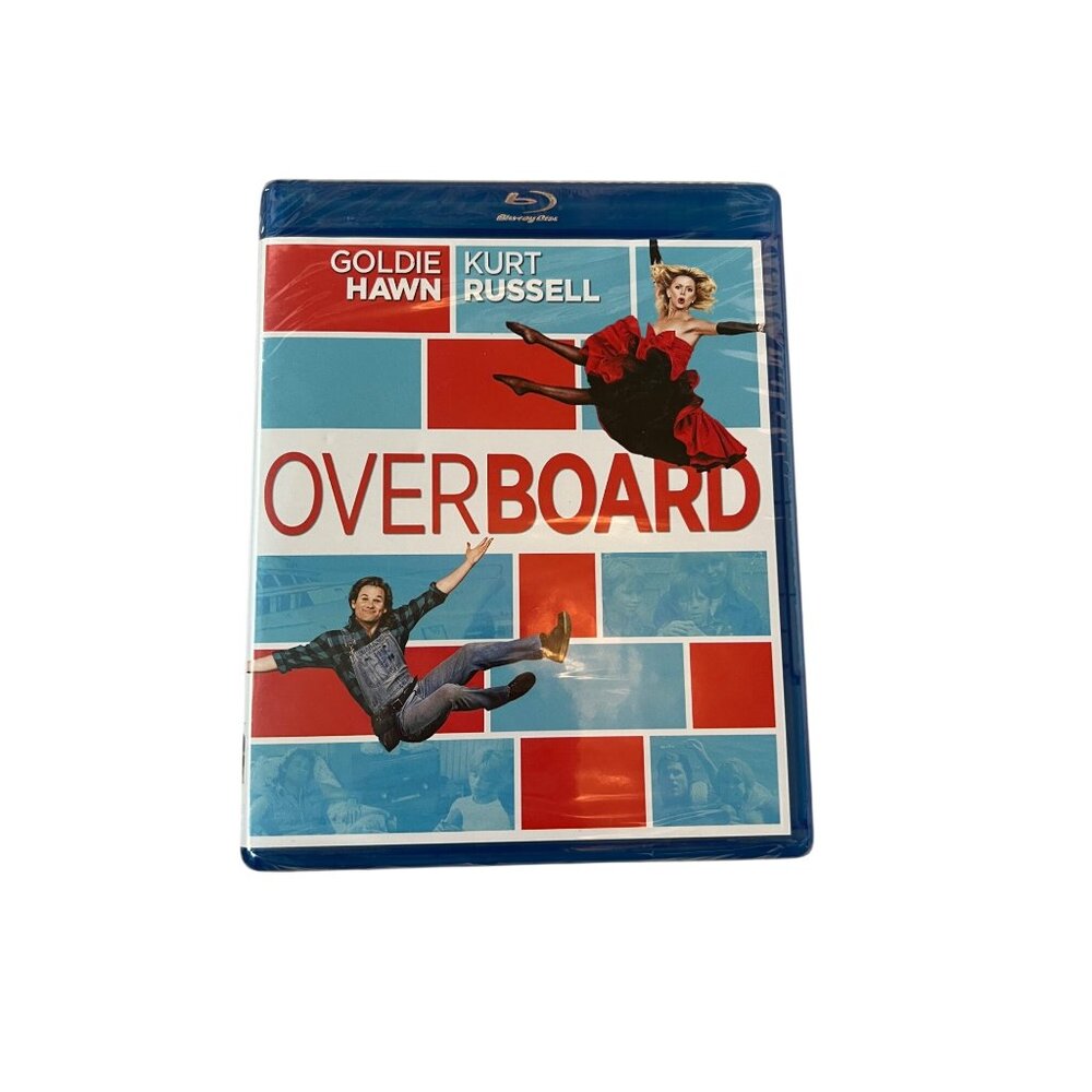 Overboard Blu-Ray Comedy Movie Starring Goldie Hawn & Kurt Russell NEW Sealed